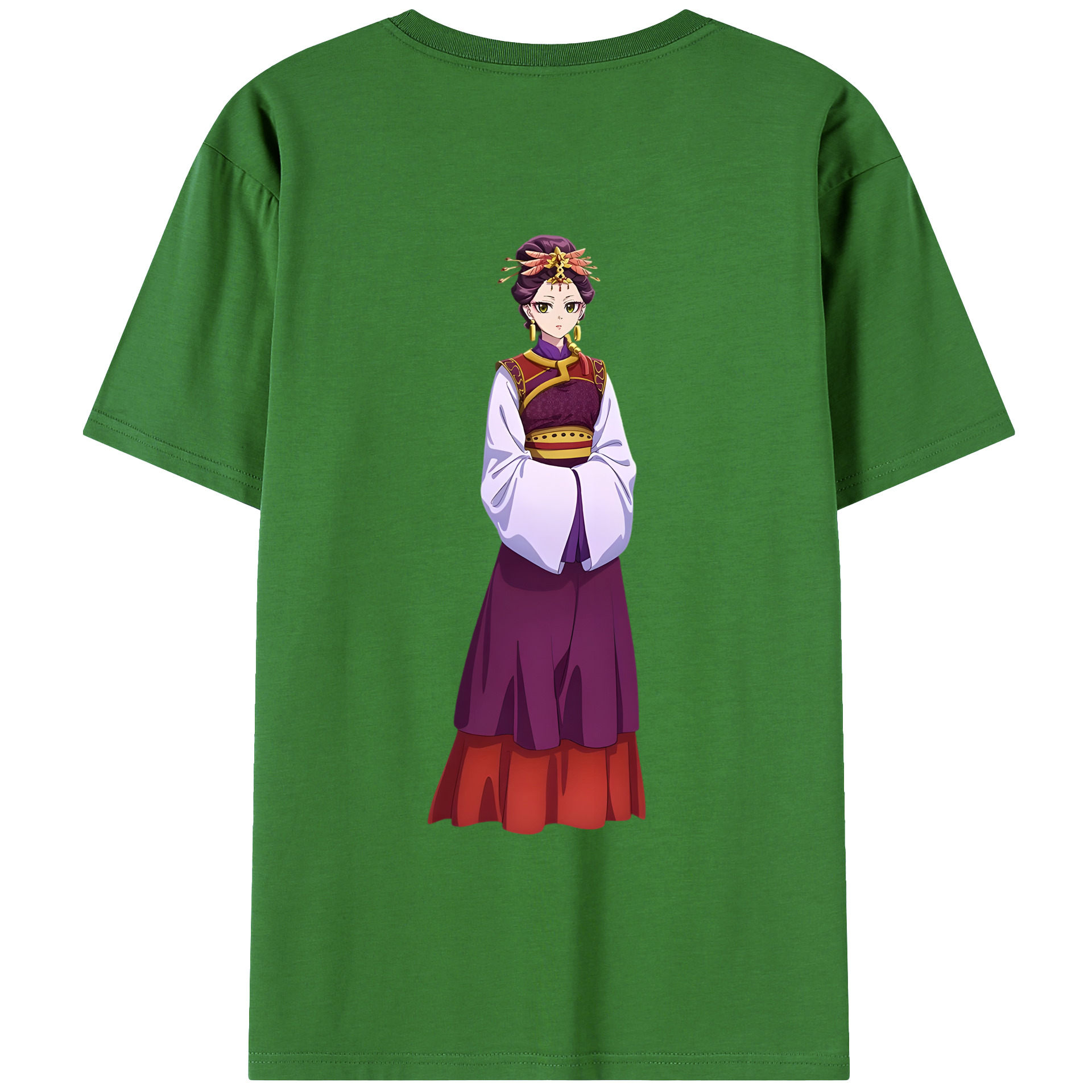 （画像用） 薬屋のひとりごと The Apothecary Diaries レディース半袖Tシャツ(バックプリント)